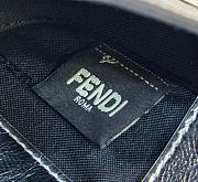 Fendi Baguette Phone Pouch Silver Size 18.5 x 2.5 x 10 cm - 4