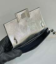 Fendi Baguette Phone Pouch Silver Size 18.5 x 2.5 x 10 cm - 2