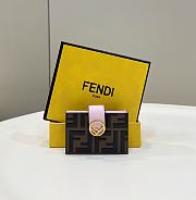 Fendi Card Holder Pink Size 10 x 6 cm - 1