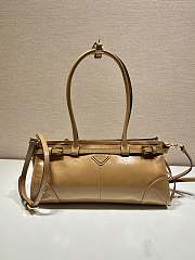 Prada Medium Leather Handbag Caramel Size 32 x 15.5 x 12 cm - 1