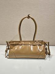 Prada Medium Leather Handbag Caramel Size 32 x 15.5 x 12 cm - 4