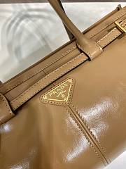 Prada Medium Leather Handbag Caramel Size 32 x 15.5 x 12 cm - 3