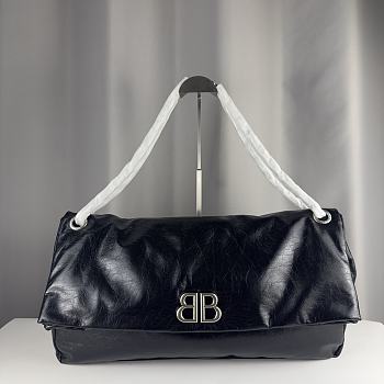 Balenciaga Monaco Chain Bag Black Size 43.5 x 32 x 13 cm