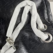 Balenciaga Monaco Chain Bag Black Size 43.5 x 32 x 13 cm - 4
