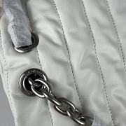 Balenciaga Monaco Chain Bag White Size 32.5 x 22 x 9.9 cm - 3