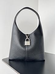 Balenciaga Locker Hobo Medium Bag Black Size 35 x 61.9 x 9.9 cm - 1