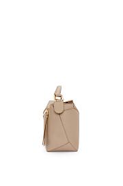 Loewe Small Puzzle Soft Grained Calfskin Sand Size 24 x 10 x 16 cm - 5