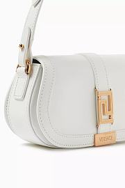 Versace Mini Greca Goddess Shoulder Bag in Calfskin Leather Size 21 x 7 x 11.5 cm - 4