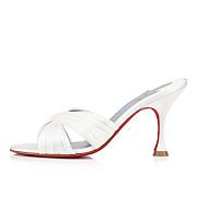 Christian Louboutin Nicol Is Back 85 mm Mules White - 3