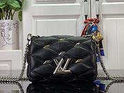 Louis Vuitton Pico GO-14 Malletage Bag Black Size 15 x 10 x 6.5 cm - 1