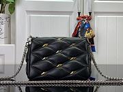 Louis Vuitton Pico GO-14 Malletage Bag Black Size 15 x 10 x 6.5 cm - 5