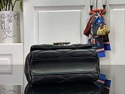 Louis Vuitton Pico GO-14 Malletage Bag Black Size 15 x 10 x 6.5 cm - 4