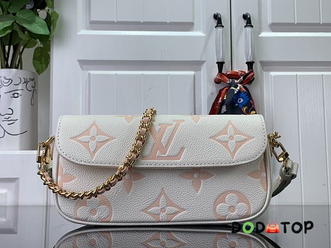 Louis Vuitton LV Wallet On Chain Ivy Handbag M83026 Size 23.5 x 12 x 4.3 cm - 1