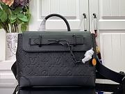 Louis Vuitton Steamer PM Taurillon Monogram Bag Size 25 x 19 x 8 cm - 1