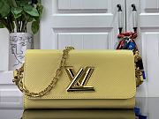 Louis Vuitton Twist West Epi Leather M24550 Yellow Size 23.5 x 12 x 7 cm - 1