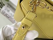 Louis Vuitton Twist West Epi Leather M24550 Yellow Size 23.5 x 12 x 7 cm - 3