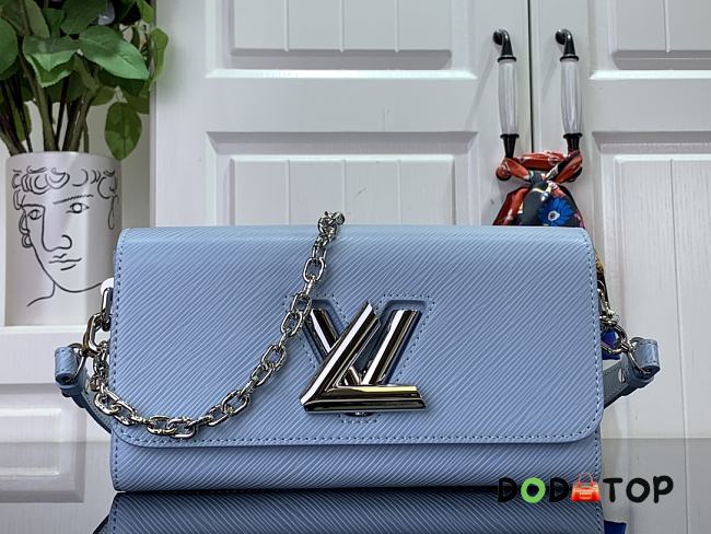 Louis Vuitton Twist West Epi Leather M24550 Blue Size 23.5 x 12 x 7 cm - 1