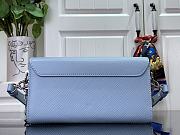 Louis Vuitton Twist West Epi Leather M24550 Blue Size 23.5 x 12 x 7 cm - 2