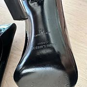 YSL Saint Laurent Opyum Patent Leather Heels Black - 5