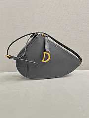 Dior Saddle Clutch Black Bag Size 20 x 15 x 4 cm - 1