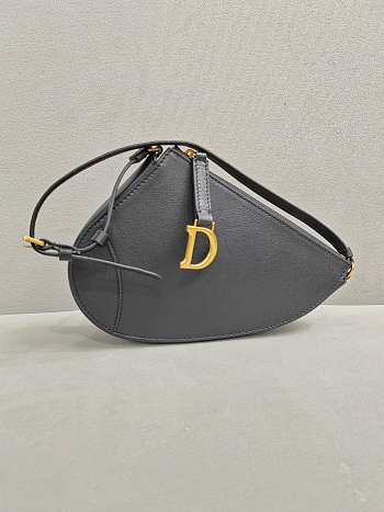 Dior Saddle Clutch Black Bag Size 20 x 15 x 4 cm