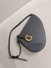 Dior Saddle Clutch Black Bag Size 20 x 15 x 4 cm - 4