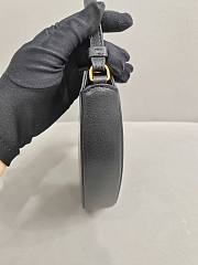 Dior Saddle Clutch Black Bag Size 20 x 15 x 4 cm - 2