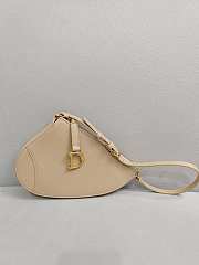 Dior Saddle Clutch Beige Bag Size 20 x 15 x 4 cm - 1
