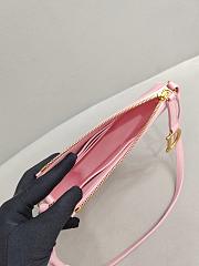 Dior Saddle Clutch Pink Bag Size 20 x 15 x 4 cm - 4