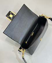 Fendi Baguette Bag In Crocodile Leather Size 27 x 6 x 16 cm - 2