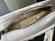 Chanel Raffia Rattan Small Gabrielle Hobo Bag White Size 20 x 15 x 8 cm - 2
