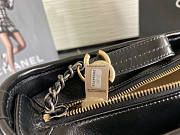 Chanel Raffia Rattan Small Gabrielle Hobo Bag Black Size 20 x 15 x 8 cm - 4