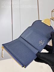 Louis Vuitton Victorine Wallet Denim Size 12 x 9.5 x 1.5 cm - 2