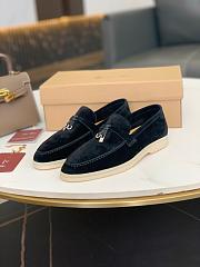 Loro Piana Shoes in Black - 2