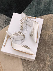 Manolo Blahnnik Sandals White  - 3