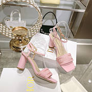 Dior Dway Heeled Sandals Pink 3.5 cm - 1