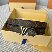 Louis Vuitton 20mm Reversible Belt Monogram - 1