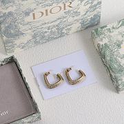 Dior CD Letterhead Earrings - 5