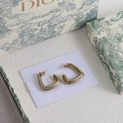 Dior CD Letterhead Earrings - 4
