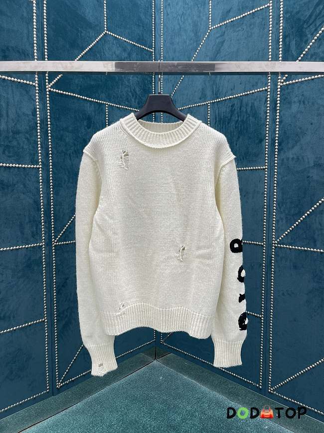 Dior And Otani Workshop Sweater White - 1