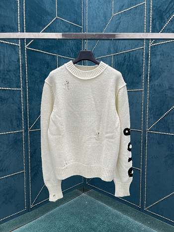 Dior And Otani Workshop Sweater White