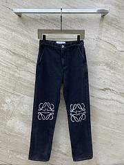 Loewe Anagram Jeans Black - 1
