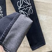 Loewe Anagram Jeans Black - 4