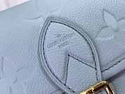 Louis Vuitton M46846 Light Blue Diane Bag Size 24 x 15 x 9 cm - 6