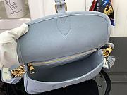 Louis Vuitton M46846 Light Blue Diane Bag Size 24 x 15 x 9 cm - 3