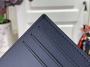 Louis Vuitton Wallet M81740 Dark Blue Size 11 x 8.5 x 2 cm - 4