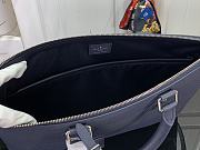 Louis Vuitton Slim Briefcase NV Taiga Leather M30978 Blue Size 40 x 29 x 4 cm - 4