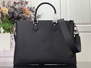 Louis Vuitton Slim Briefcase NV Taiga Leather M30978 Black Size 40 x 29 x 4 cm - 1