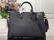 Louis Vuitton Slim Briefcase NV Taiga Leather M30978 Black Size 40 x 29 x 4 cm - 5