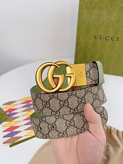 Gucci Gg Marmont Reversible Wide Belt 3.8 cm 01 - 2